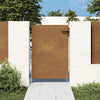 Puerta vidaxxl 85x125 cm acero corten