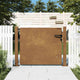Puerta vidaxxl 100x75 cm acero corten