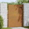 Vidaxl poort 100x150 cm cortenstaal