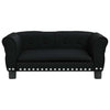 Vidaxl Dog Basket 70x45x30 cm in pelle artificiale nera