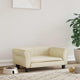 Vidaxxl dog bed 70x45x30 cm artificial leather cream-colored