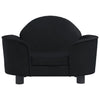 Vidaxl Dog Basket 66x40x45 cm Velvet nero