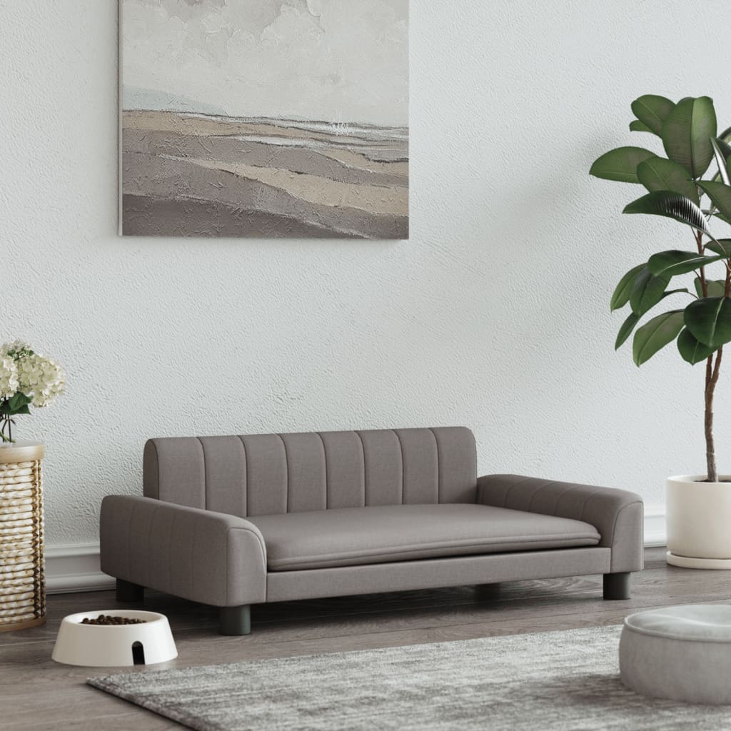 Cesta de perros de Vidaxl 90x53x30 cm de tela tope