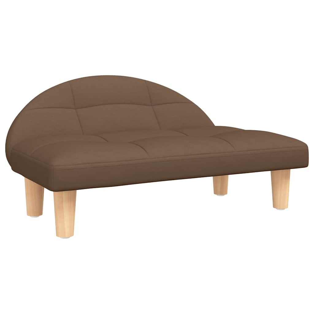 Vidaxl Dog Casket 70x52x30 cm tessuto marrone