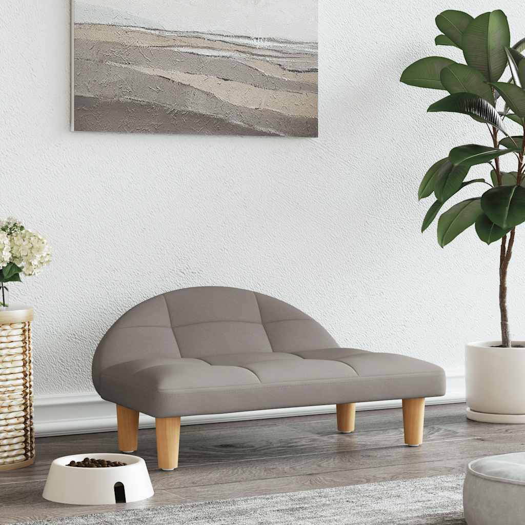 Cesta de perros de Vidaxl 70x52x30 cm tela tope