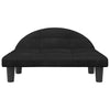 Vidaxl Dog Basket 70x52x30 cm Velvet nero