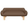 Vidaxl Dog Basket 70x40x24 cm tessuto marrone