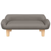 Vidaxl Dog Basket 70x40x24 cm Fabric taupe