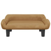 Vidaxl hondenmand 70x40x24 cm fluweel bruin