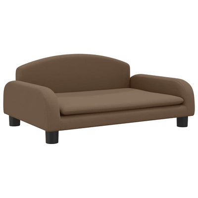 Vidaxl Dog Basket 70x45x30 cm tessuto marrone