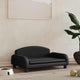 Vidaxl Dog Basket 70x45x30 cm in pelle artificiale nera