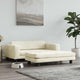 Vidaxl Dog Ceste con estensione 100x50x30 cm Crema di velluto