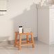 Vidaxl Optapkrukje 29x22.5x25.5 cm Wood Solid Walnut