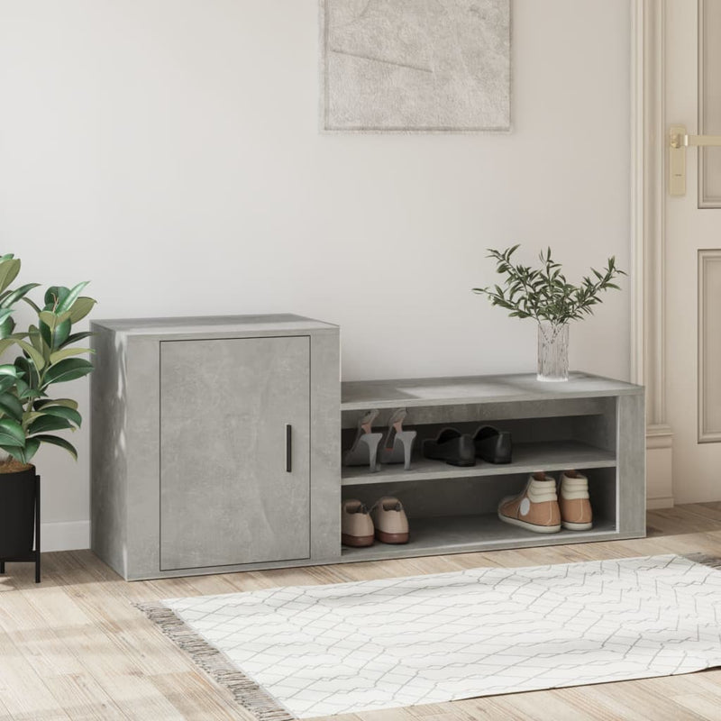 Vidaxl Cabinet da scarpe 130x35x54 cm Prezzo in legno trasformato