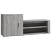 Vidaxl Cabinet da scarpe 130x35x54 cm Sonoma grigio in legno