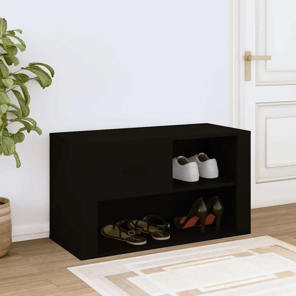 Vidaxl Cabinet da scarpe 80x35x45 cm in legno proprietà