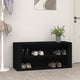 Vidaxl Ratch de zapatos 100x35x45 cm de madera propiedad de negro
