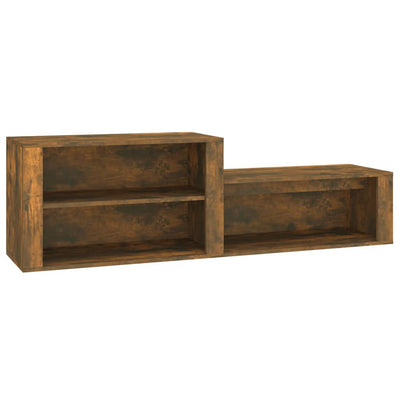 Vidaxl Cabinet da scarpe 150x35x45 cm Colore in legno a legna