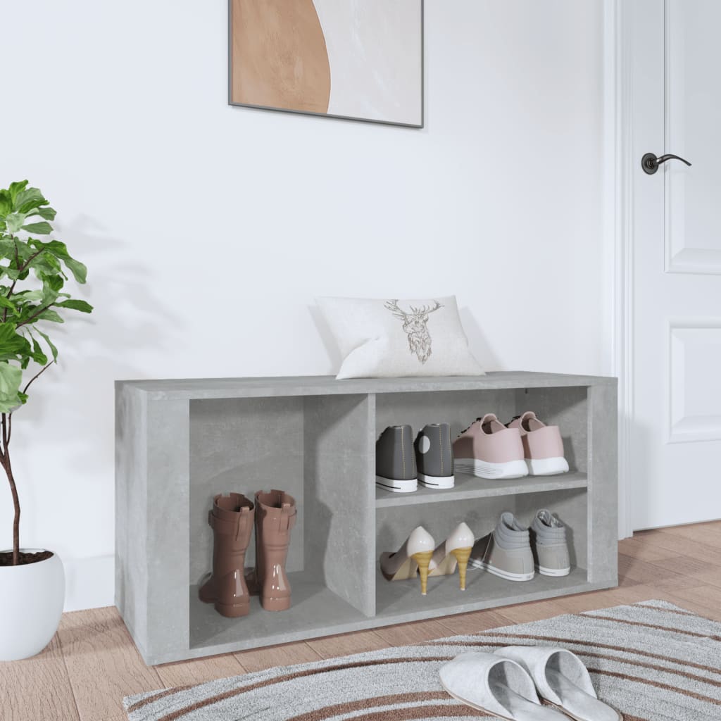 Vidaxl Cabinet da scarpe 100x35x45 cm Prezzo in legno modificato