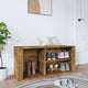Vidaxl Cabinet da scarpe 100x35x45 cm Colore in legno di legno