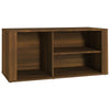 Vidaxl Cabinet da scarpe 100x35x45 cm COLORE IN BARCHIO COURO