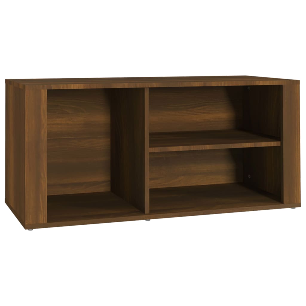 Vidaxl Cabinet da scarpe 100x35x45 cm COLORE IN BARCHIO COURO