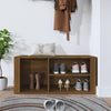 Vidaxl Cabinet da scarpe 100x35x45 cm COLORE IN BARCHIO COURO