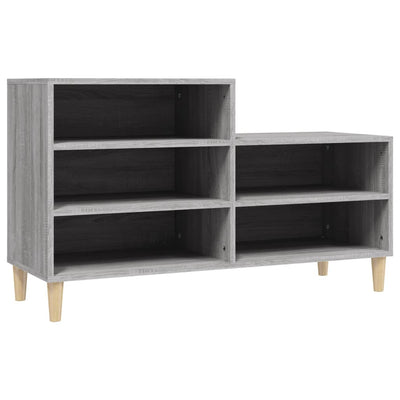Vidaxl Cabinet da scarpe 102x36x60 cm Properpata Sonoma Grey
