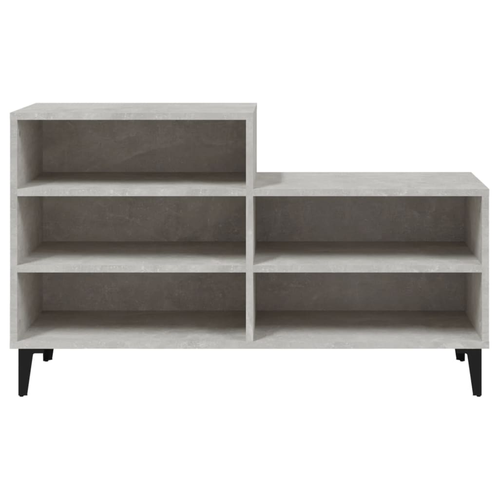 Gabinete de zapatos Vidaxl 102x36x60 cm Precio de concreto de madera procesada
