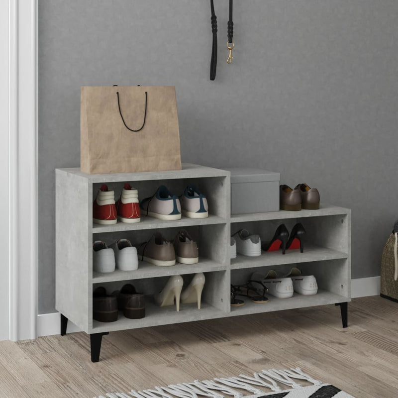 Vidaxl Cabinet da scarpe 102x36x60 cm Prezzo in legno trasformato