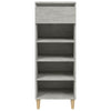 Gabinete de zapatos Vidaxl 40x36x105 cm Precio de concreto de madera editada