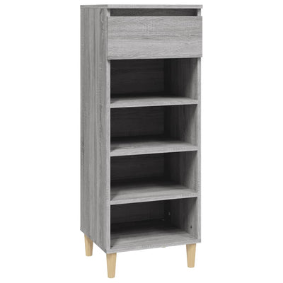 Vidaxl Cabinet da scarpe 40x36x105 cm Properpata Sonoma grigio