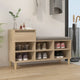 VidaXL zapatero 102x36x60 cm madera contrachapada roble sonoma