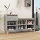 Vidaxx zapatero 102x36x60 cm madera contrachapada hormigón gris