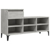 Vidaxl Cabinet da scarpe 102x36x60 cm Prezzo in legno trasformato