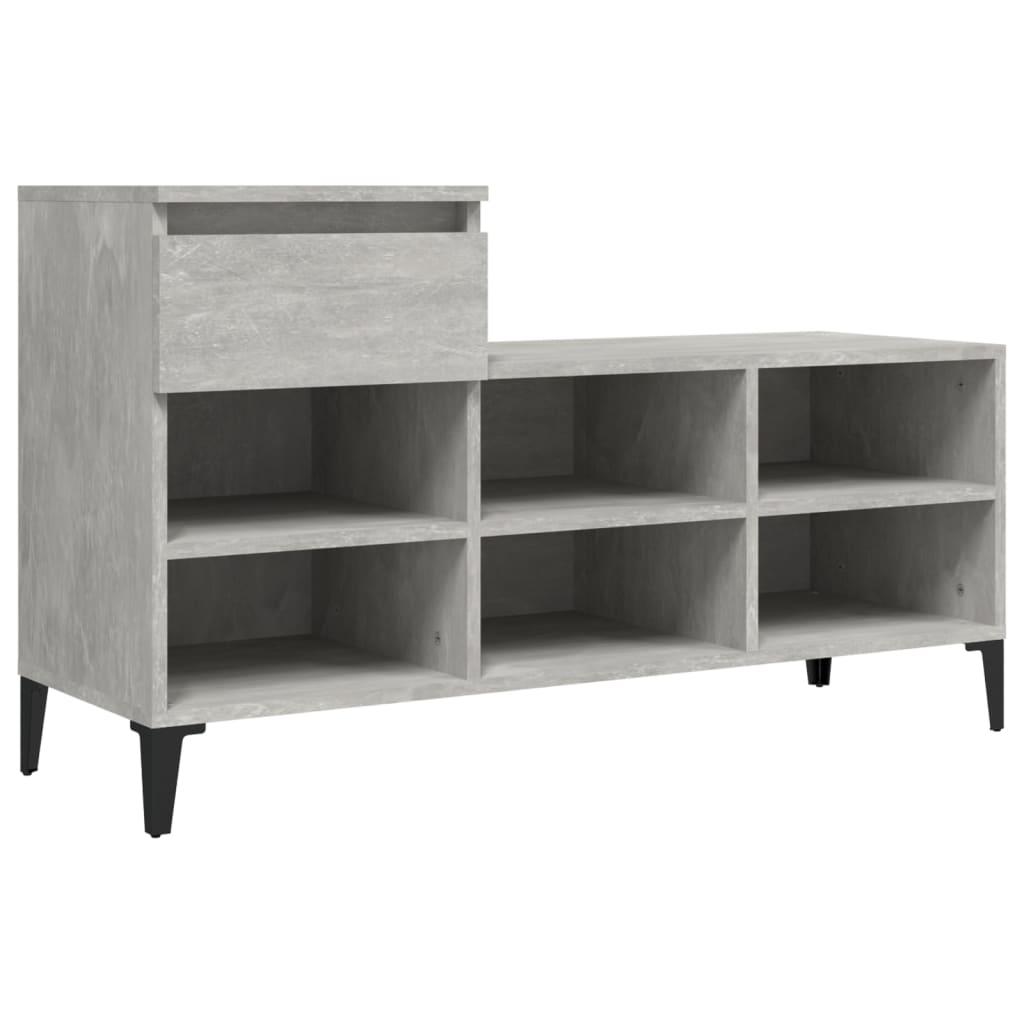 Vidaxl Cabinet da scarpe 102x36x60 cm Prezzo in legno trasformato