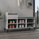 Vidaxl Cabinet da scarpe 102x36x60 cm Properpata Sonoma Grey