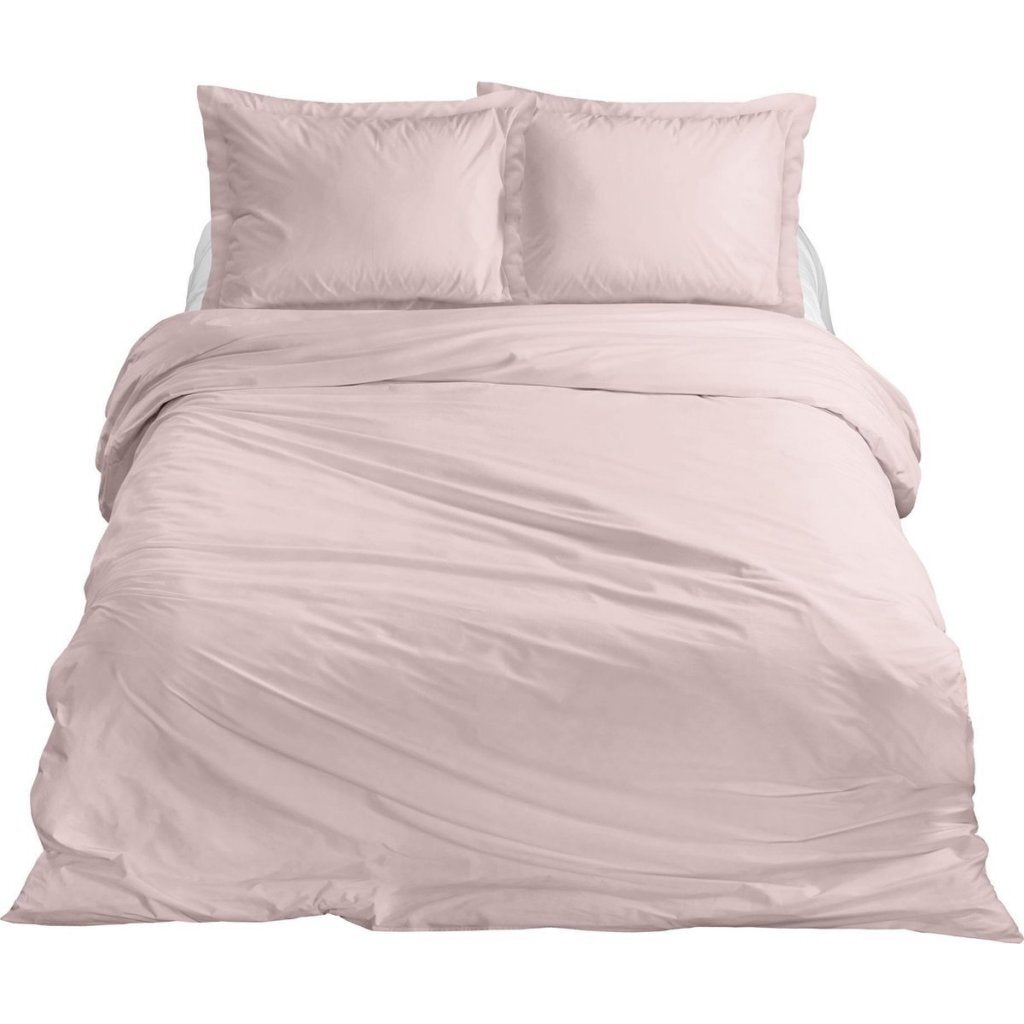 Cubierta de décimo satinado de algodón diez cate 140x200 220 cm rosa rosa
