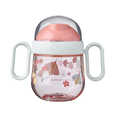 Mepal copa a prueba de fugas flores y mariposas rosa