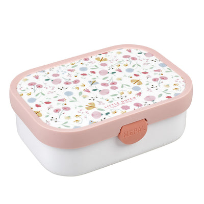 Mepal Campus Lunchbox Flowers and Butterflies Pink White