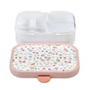 Mepal campus lunchbox little dutch flowers and butterflies roze wit