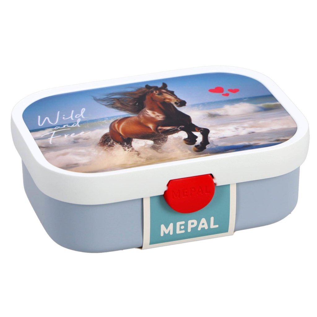 Mepal Lunchbox Campus Wild Horse White Blue