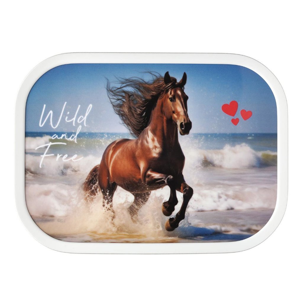 Mepal Lunchbox Campus Wild Horse White Blue