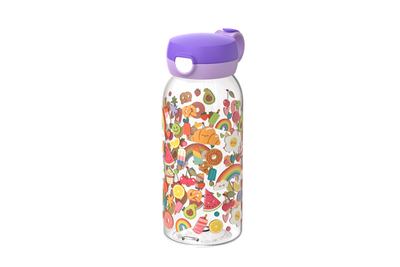 Borraccia Mepal con tappo flip campus - 600 ml - borraccia per bambini - a tenuta stagna - coperchio igienico - food fest