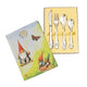 Children's cutlery - 4 pieces - gnome - rien