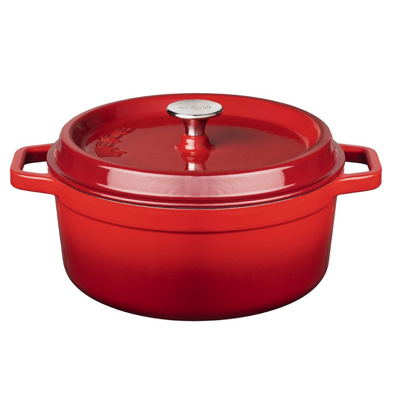 SOLA SOLA Freing de hierro fundido de 20 cm de naranja roja