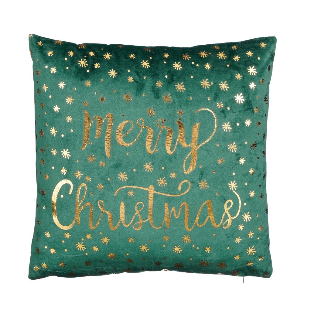 Otras marcas de cojín Feliz Navidad 40x40x10 cm Green