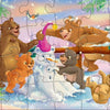 Rebo legpuzzel 2x24 stukjes - christmas
