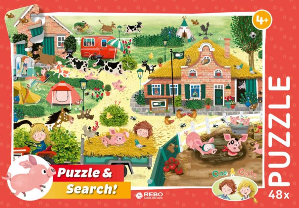 Rebo editori puzzle CAS Cato Farm, 48st.