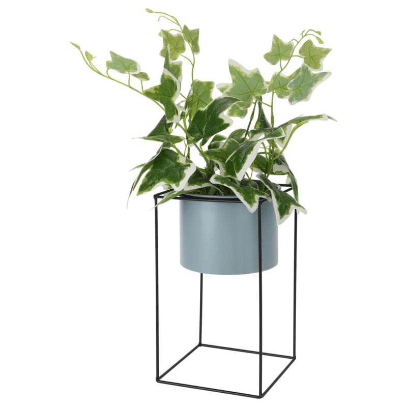 H S COLECCIÓN H S COLLECCIÓN Planta artificial en maceta con metal estándar de 44 cm